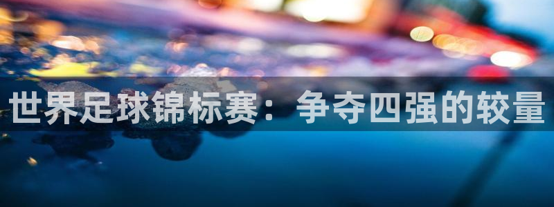 世界杯预选赛赛程时间表:世界足球锦标赛:争夺四强的较量